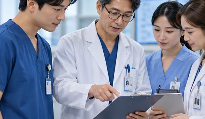 환자정보 보호와 의료정보 관리 교육 이미지 시안
